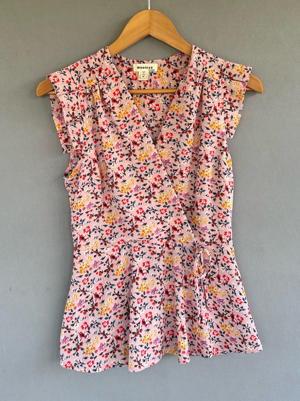 🎉5 for $45🎉 Monetau top blouse shirt size M - Picture 3 of 8